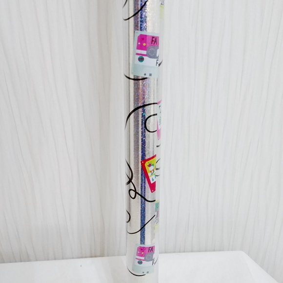 Retro Cassette Tape Design Christmas Premium Specialty Gift Wrapping Paper Roll - Picture 2 of 3